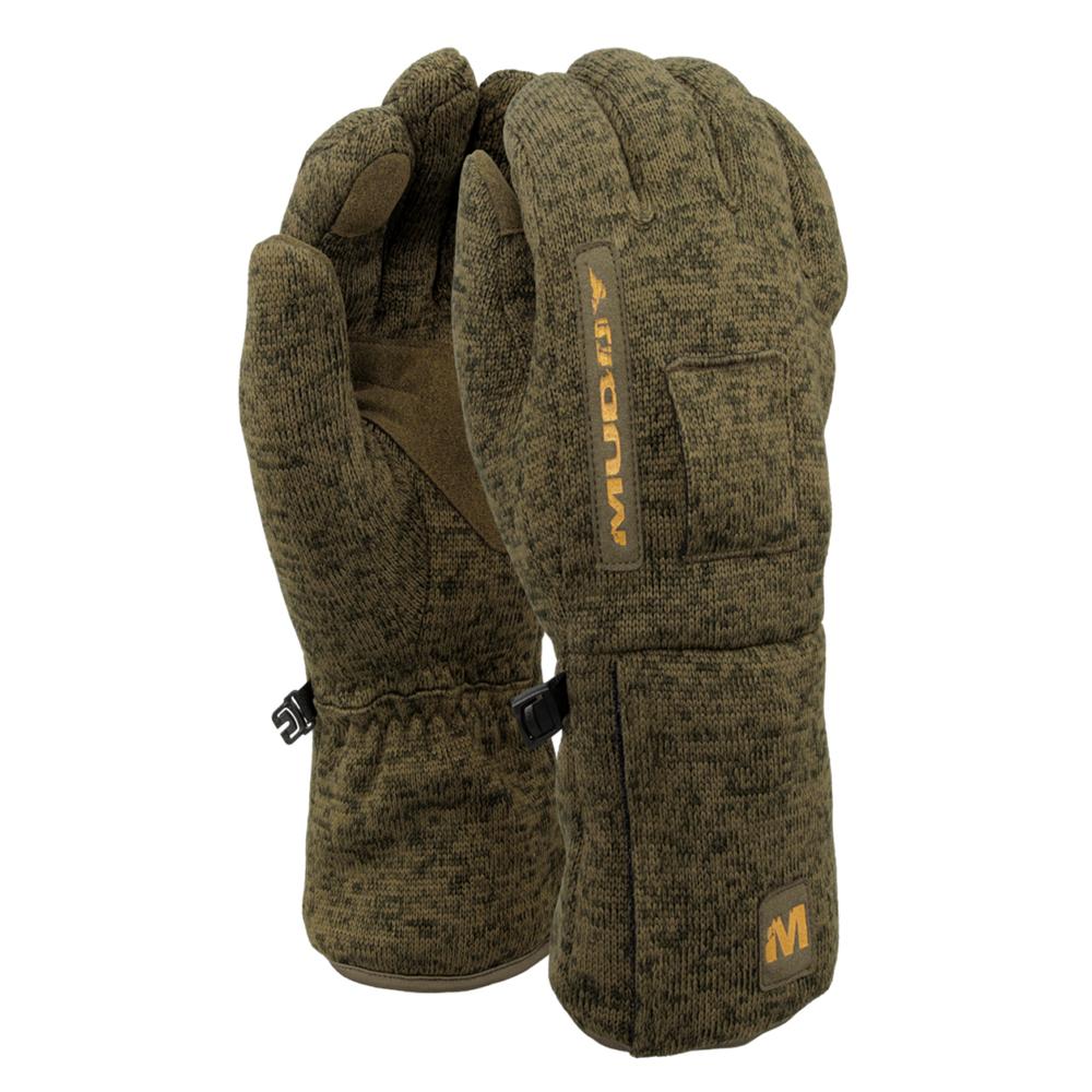 Muddy Nucleus Heated Midweight Hunting Gloves Brown Clay XL