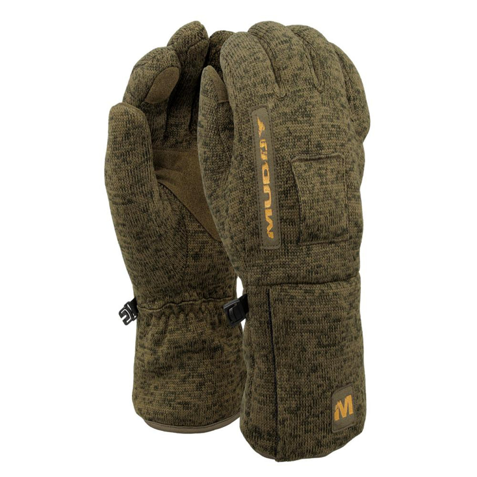 Muddy Nucleus Heated Midweight Hunting Gloves Brown Clay XL