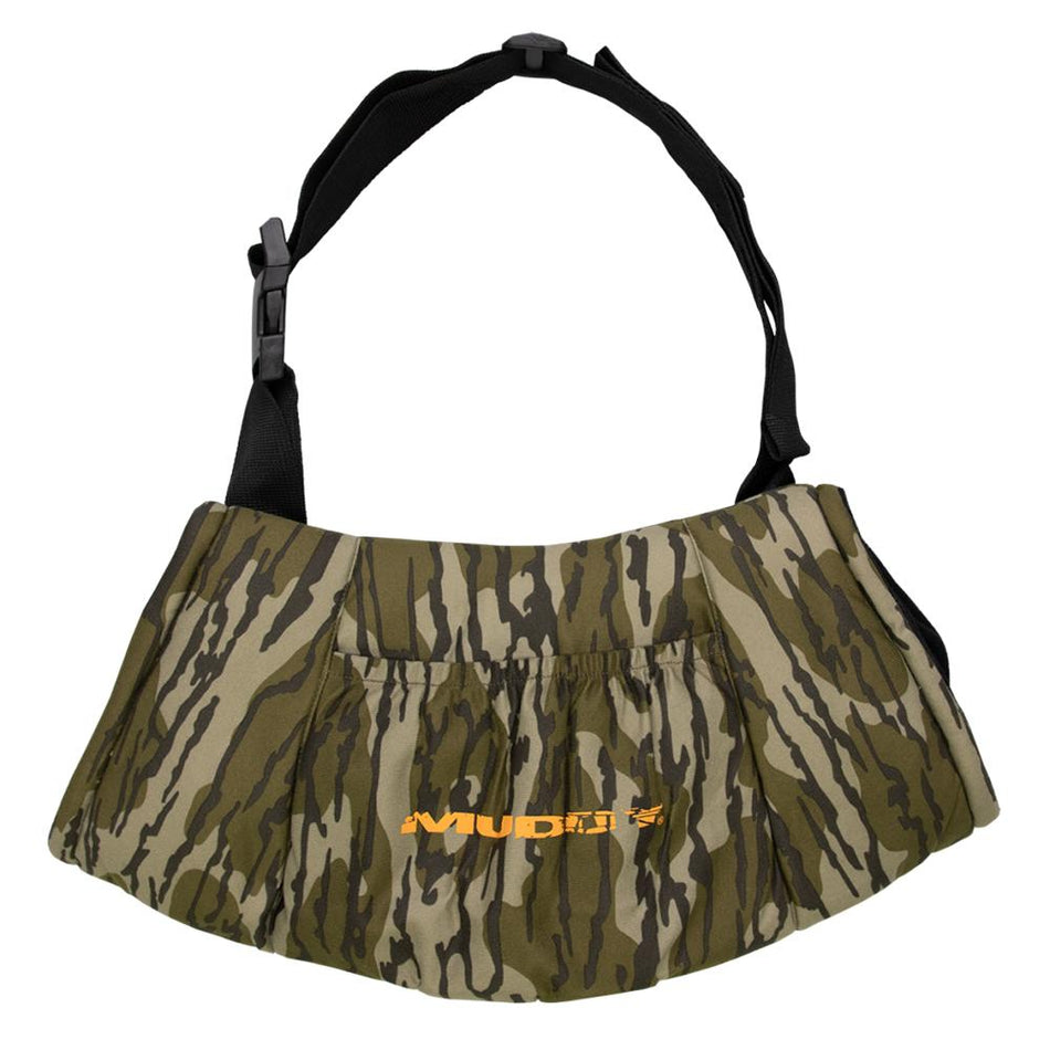 Muddy Insulated Hand Muff Mossy Oak Bottomland with Zippered Pockets