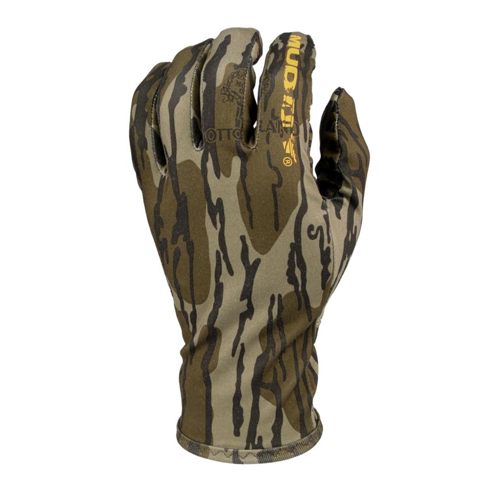 Muddy Lightweight Fleece Hunting Gloves Mossy Oak Bottomland XL
