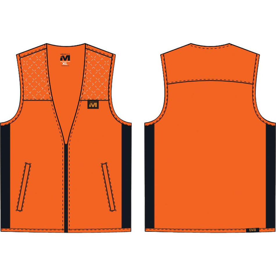 Muddy DV8 Lightweight Blaze Orange Hunting Vest Medium