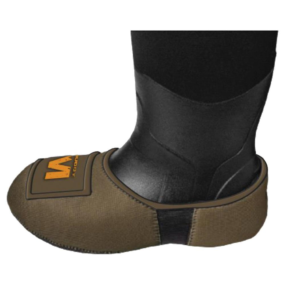 Muddy Overshoe Foot Warmer Brown Clay Large 8-11