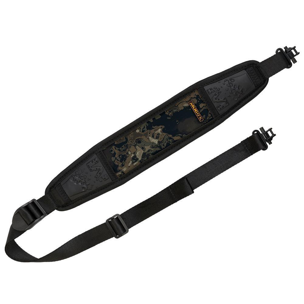 Muddy Pathfinder Neoprene Rifle Sling with QD Swivels Veil Canyon Grey