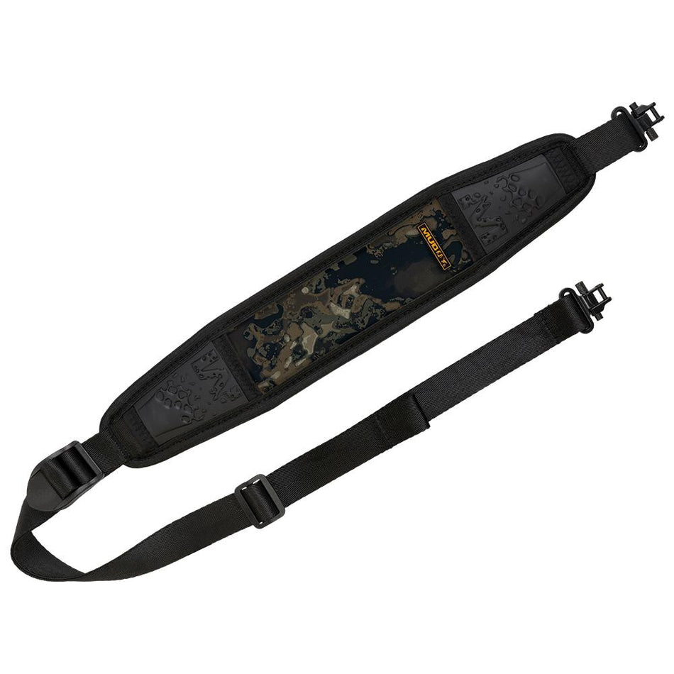 Muddy Pathfinder Neoprene Rifle Sling with QD Swivels Veil Canyon Grey