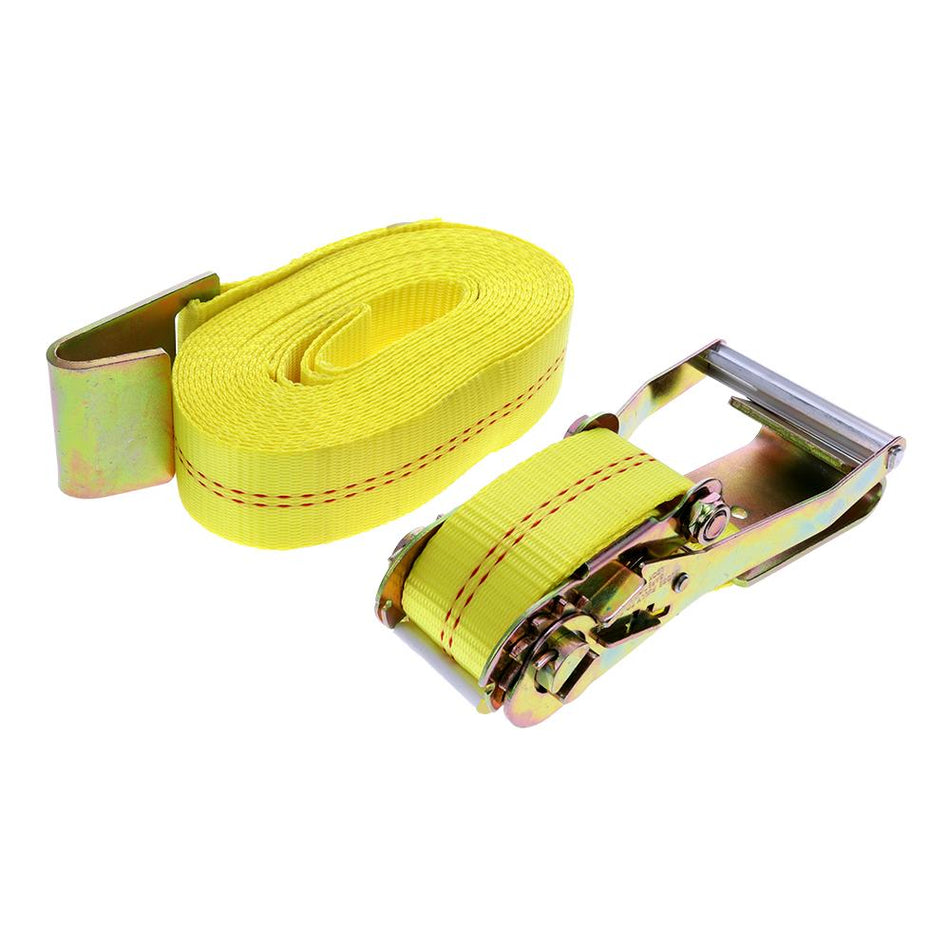 Muddy Flatbed Ratchet Strap 27 ft Heavy-Duty