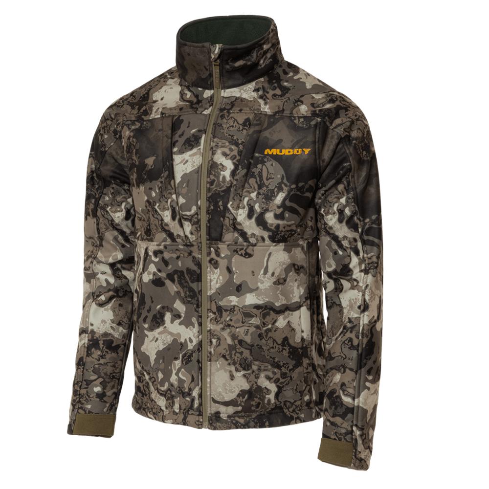 Muddy TRX Softshell Hunting Jacket Veil Canyon Grey Large