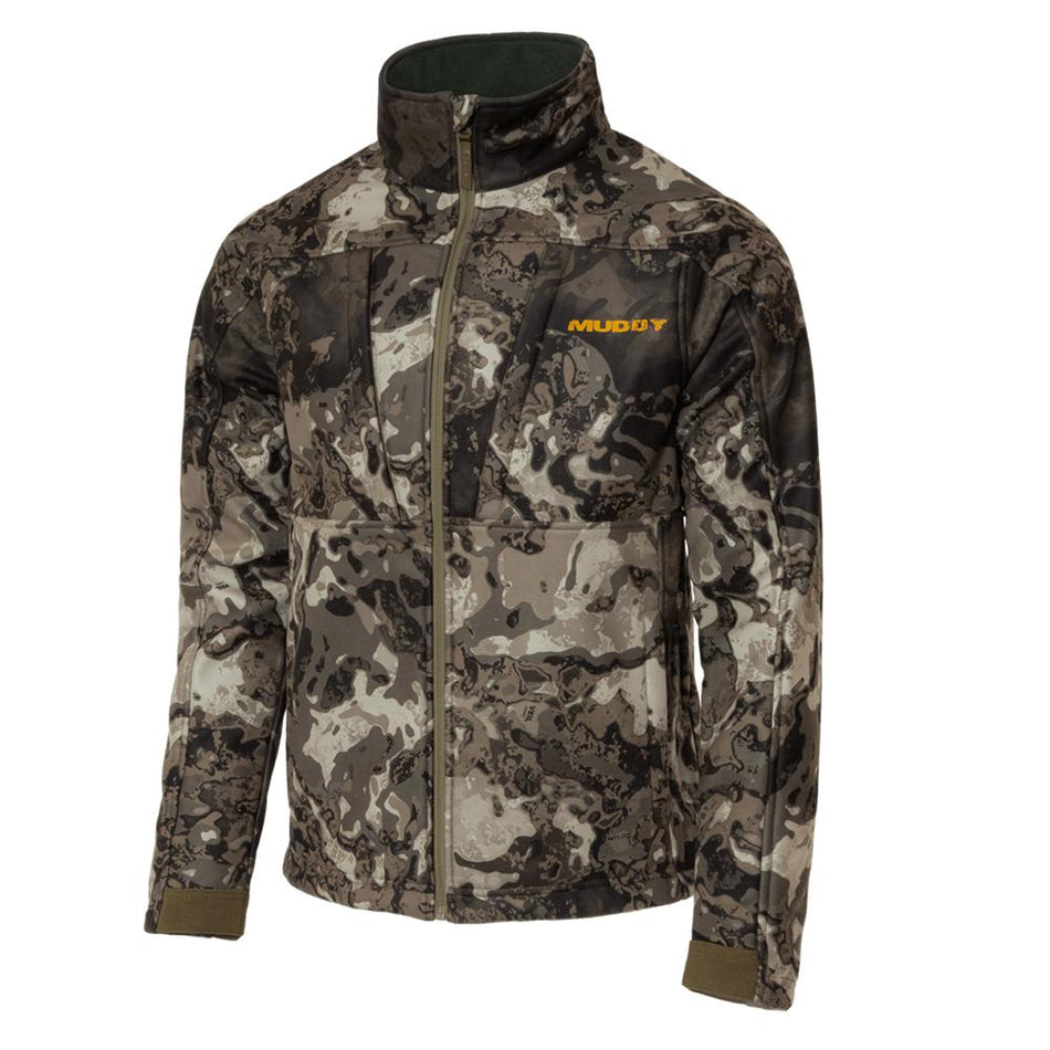 Muddy TRX Softshell Hunting Jacket Veil Canyon Grey Small
