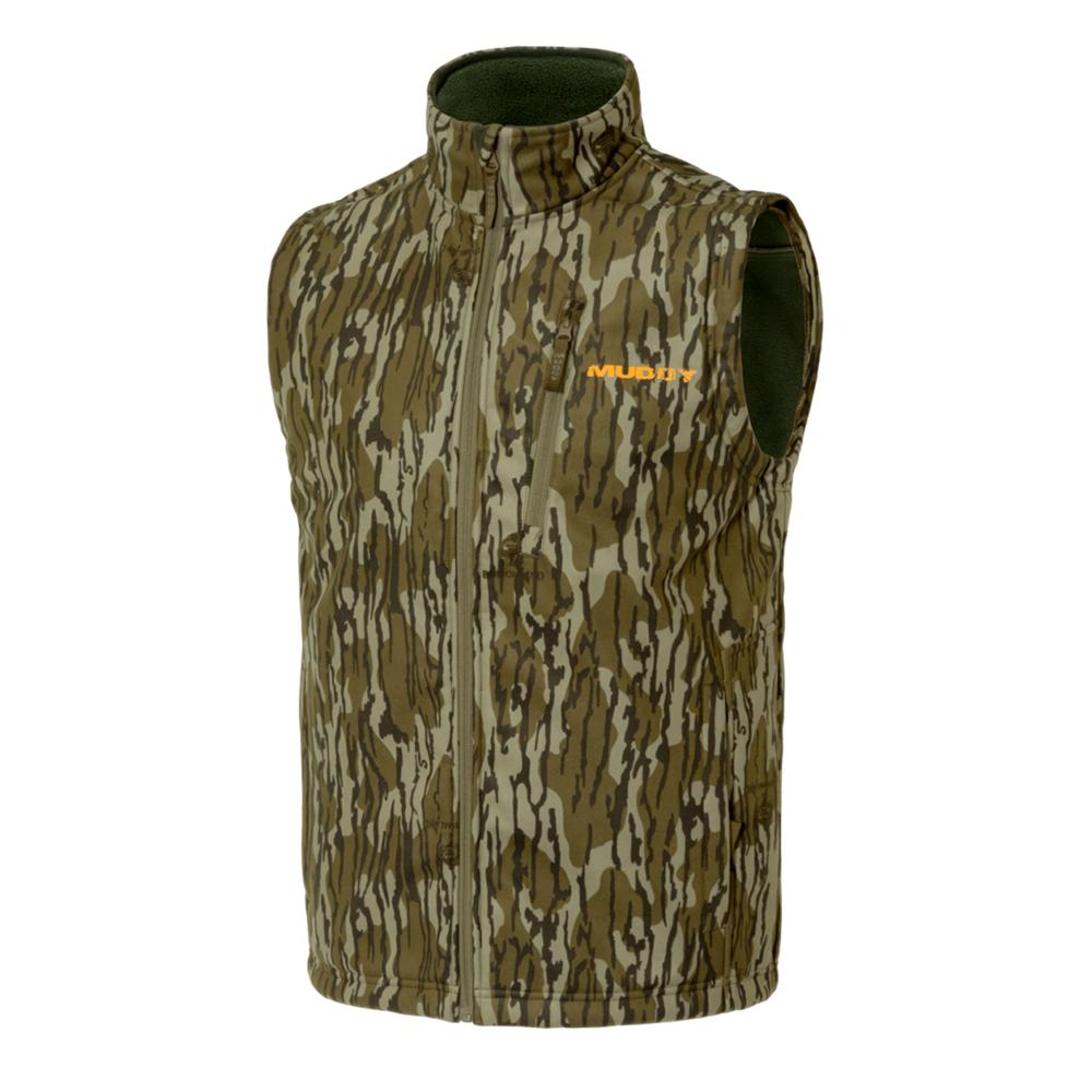 Muddy TRX Timber Recon Extreme Softshell Vest Mossy Oak Bottomland 2XL