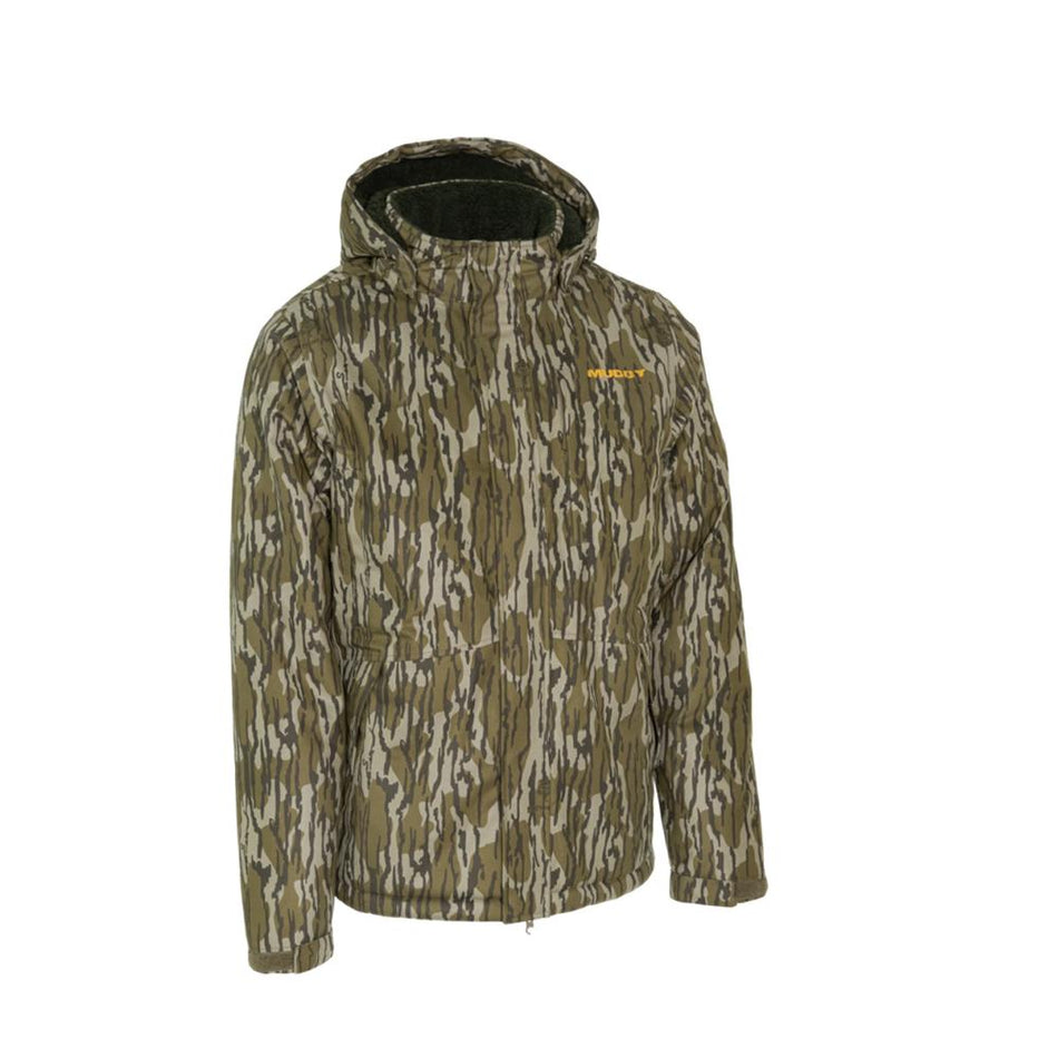 Muddy TRX Waterproof Sherpa Fleece Jacket - Mossy Oak Bottomland, Size S