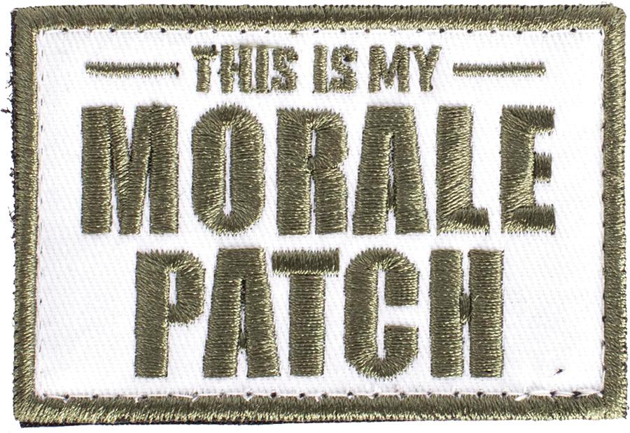 This Is My Morale Patch with Adhesive Backing