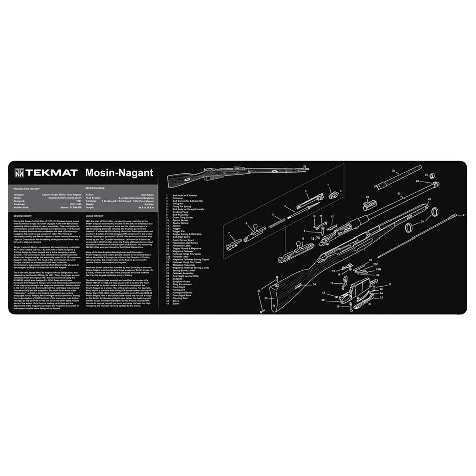 TekMat 36" Mosin Nagant Rifle Cleaning and Maintenance Mat