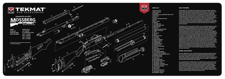 TekMat 12x36 Mossberg Shotgun Gun Cleaning and Maintenance Mat