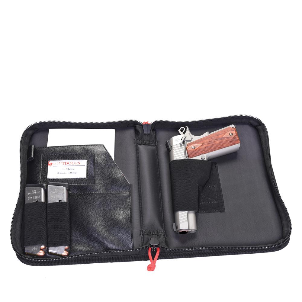 G-Outdoors GPS Small Day Planner with Pistol Storage in Black