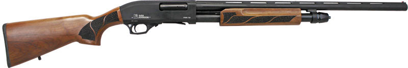 IVER JOHNSON PUMP 12GA 3" 30"VR BLACK WALNUT