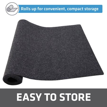 Drymate Gun Cleaning Pad 16x59 Inch Rifle Size Charcoal