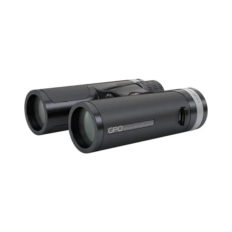GPO Passion SD 10x34 Binoculars Magnesium Frame SD Glass Black Silver