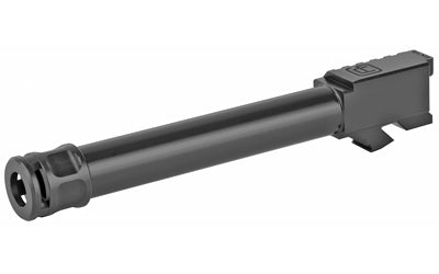 Griffin Armament Threaded Barrel, Glock 17 Gen 5, 9MM, 5", Black Nitride, 1/2X28 w/ Micro Carry Comp