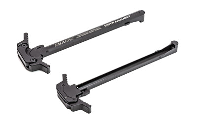 Griffin Armament SN-ACH 15 AR-15 Ambidextrous Charging Handle, Forward-Facing Gas Vent, Black Anodized SNACH15R3