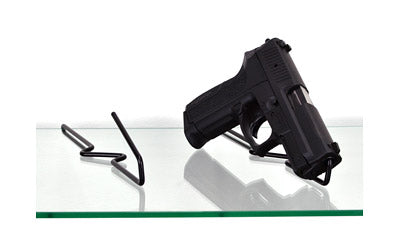 Gun Storage Solutions Handgun Back Kikstands, Vinyl Coated, Free Standing, 10 Pack BKIK10
