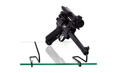 Gun Storage Solutions Handgun Front Kikstands, Vinyl Coated, Shelf Attach, 10 Pack FKIK10