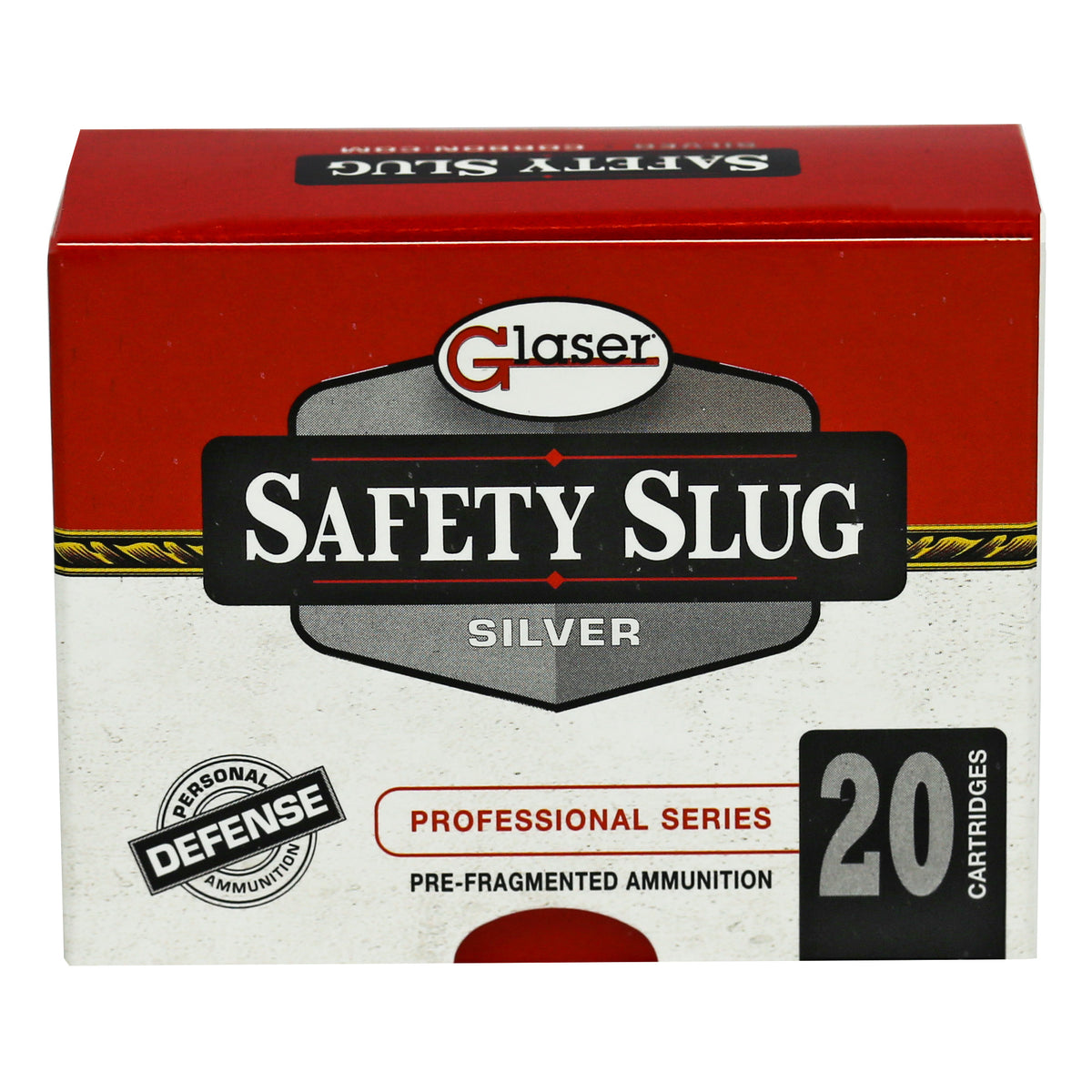 Glaser Silver .380 ACP/Auto 70 gr PolyTip ammo