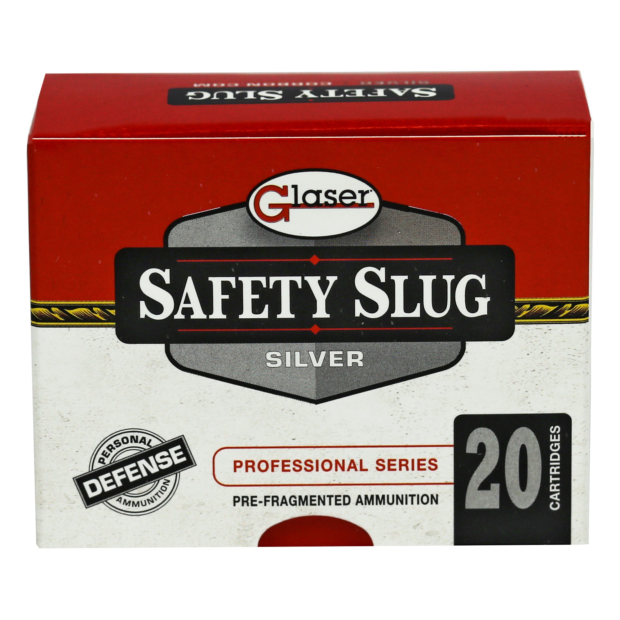 Glaser Silver .380 ACP/Auto 70 gr PolyTip ammo