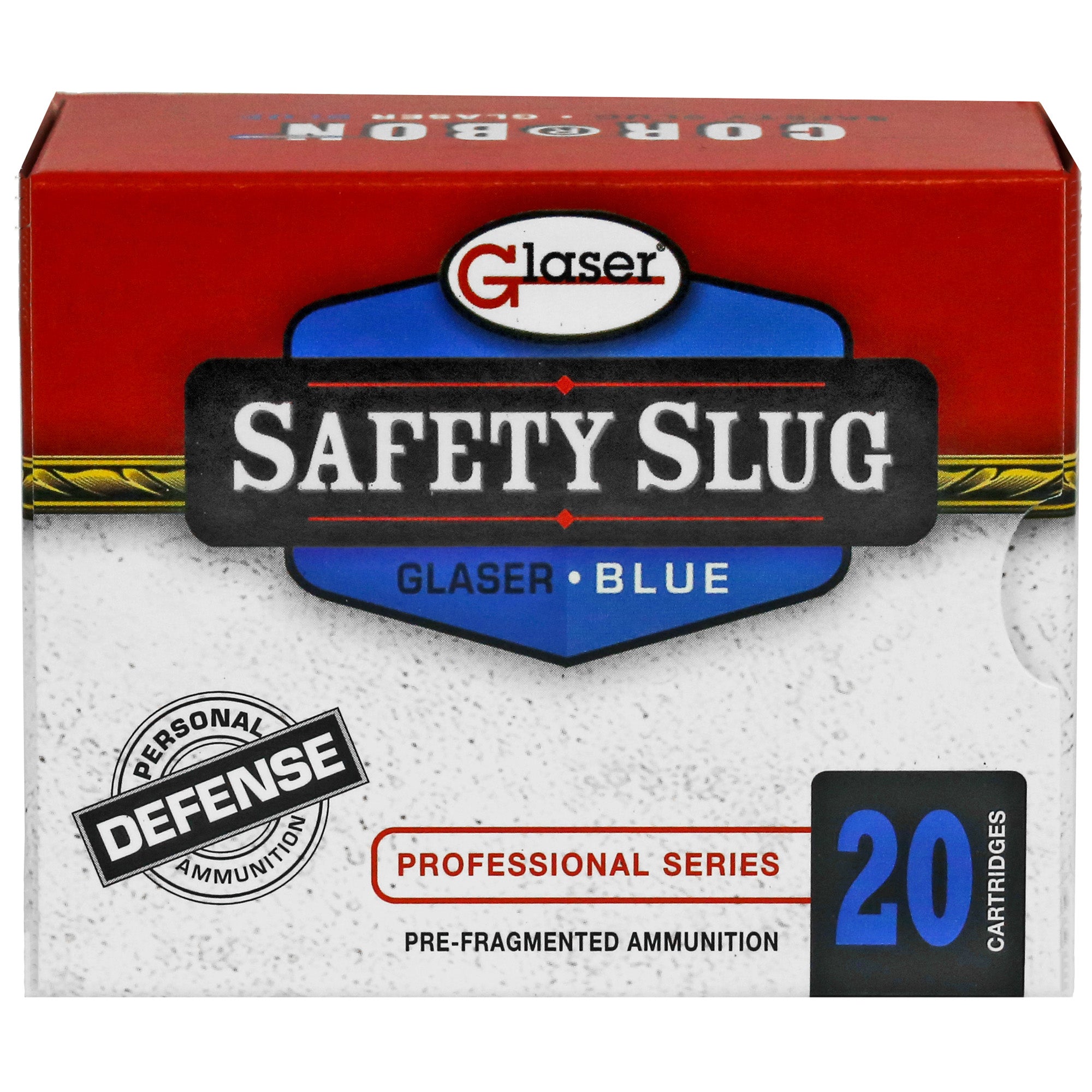 Glaser Blue +P .38 Special 80 gr PolyTip ammo