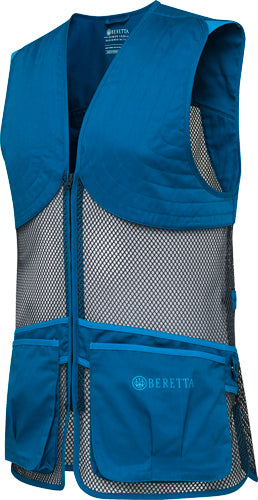 Beretta Men's Full Mesh Vest Large Blue Twilight