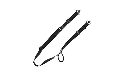 GrovTec Sabre QS 2-Point Sling with Quick Slide Adjustment, Black, Push Button Swivels Included GTSL134