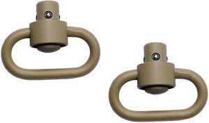 GrovTec HD Push Button Swivels Cerakote Desert Sand 1-1/4" 2-Pack