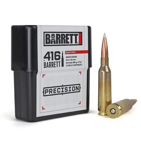 Barrett Firearms  .416 Barrett 500 gr PolyTip ammo