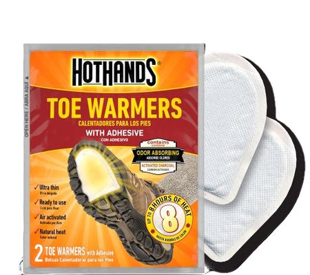 HotHands Toe Warmers 40-Pair Bulk Pack 8-Hour Adhesive Heat