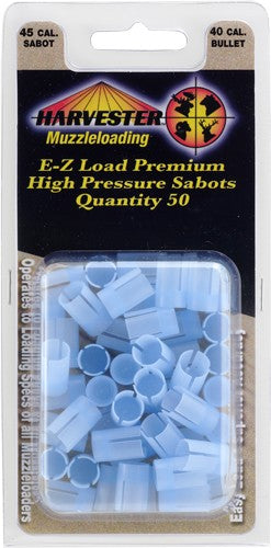 Harvester Muzzleloader Sabot .45 Caliber for .40 Cal Bullets 50-Pack