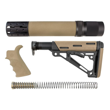 Hogue AR-15/M-16 Overmolded Furniture Kit Flat Dark Earth
