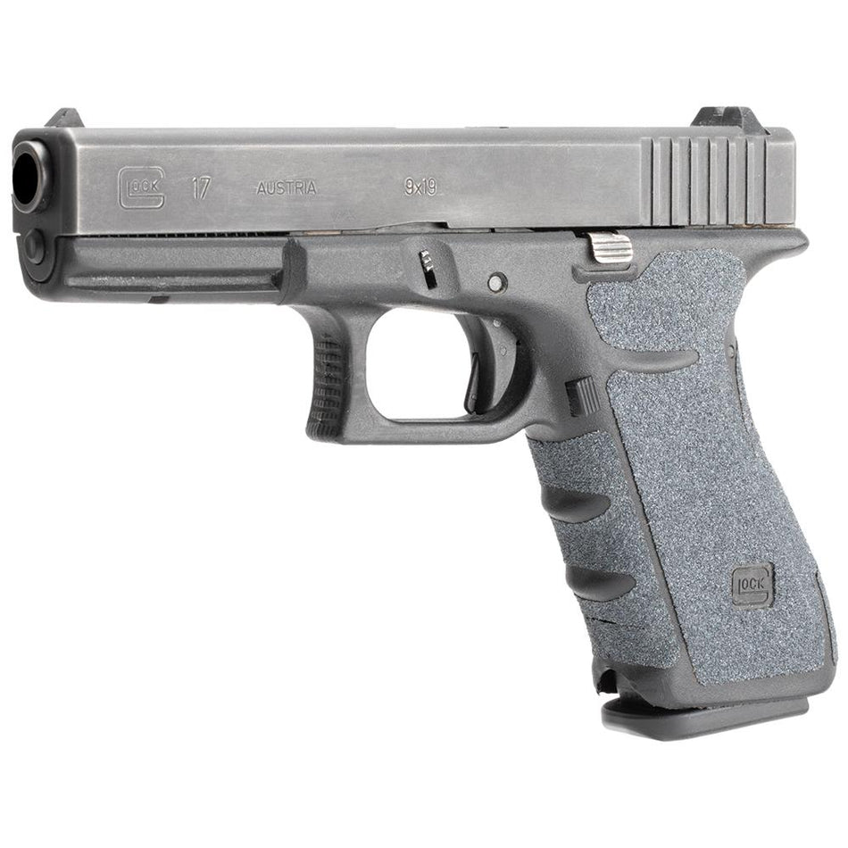 Hogue Wrapter Grit Adhesive Grip for Glock Gen 3 Models 17/17L/18/22/24/31/34/35/37 - Black