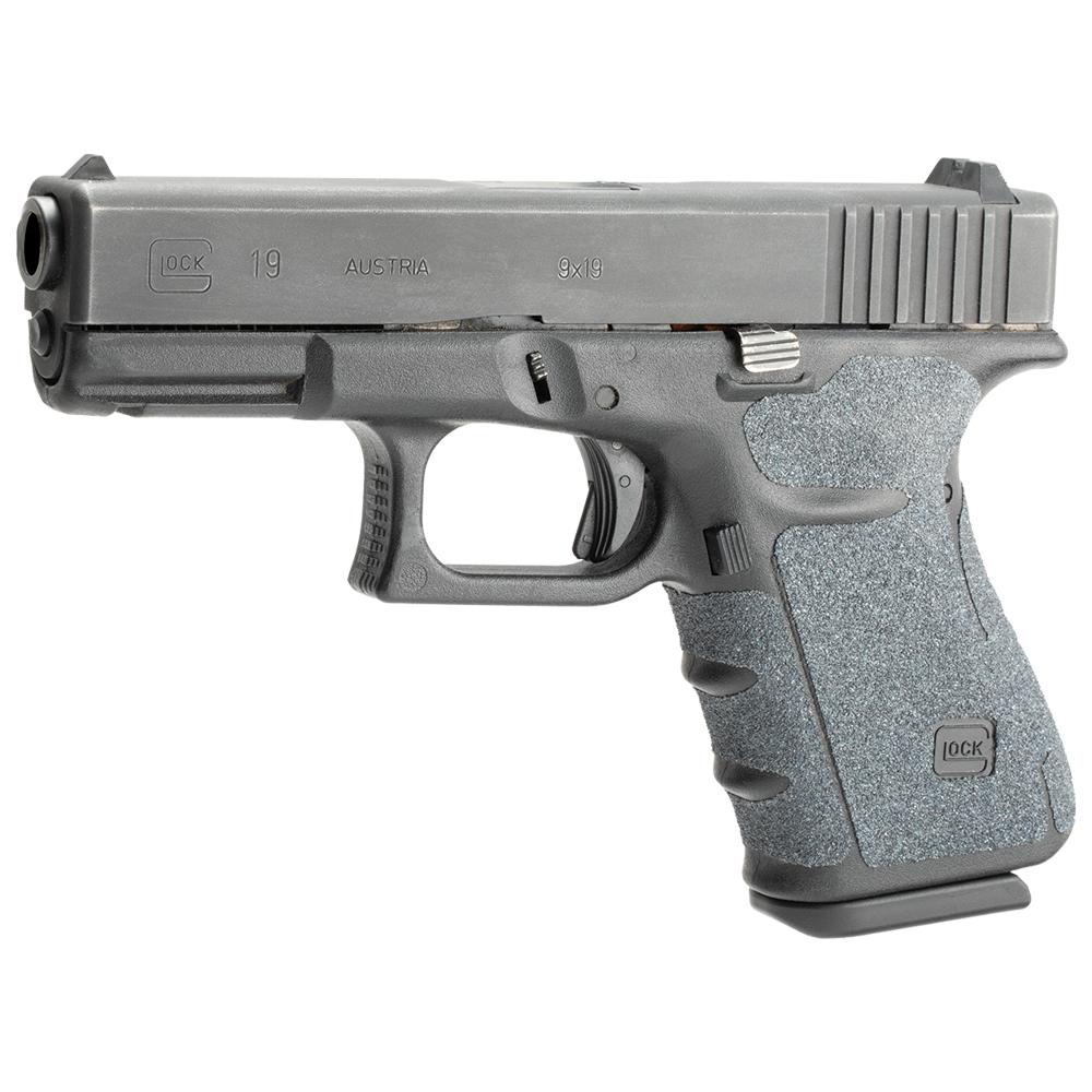 Wrapter Grit Adhesive Grip for Glock Gen 3 Models 19 23 32 38 - Black
