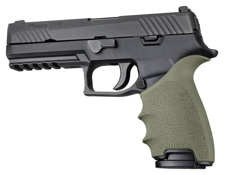 Hogue HandAll Beavertail Grip Sleeve for Sig Sauer P320 OD Green
