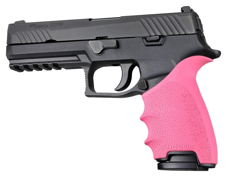 Hogue HandAll Beavertail Grip Sleeve for Sig Sauer P320 Pink