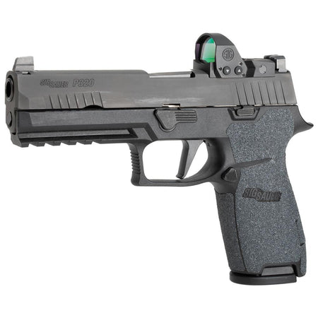 Hogue Wrapter Grit Adhesive Grip for Sig Sauer P320 Full Size Medium Grip Module - Black