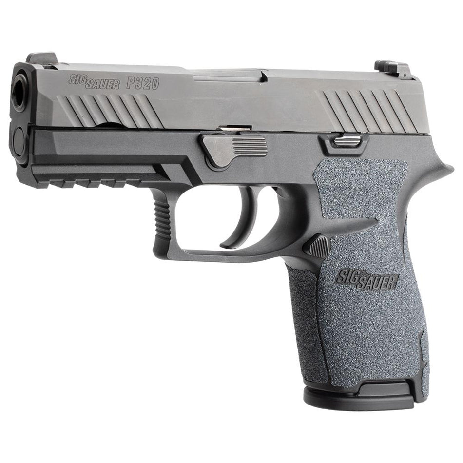 Wrapter Grit Adhesive Grip for Sig Sauer P320 Compact Medium Grip Module - Black