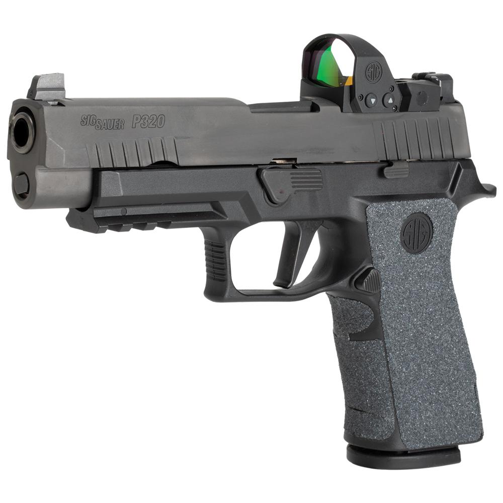 Wrapter Grit Adhesive Grip for Sig Sauer P320 Full Size X Series Module - Black