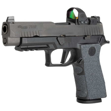 Wrapter Grit Adhesive Grip for Sig Sauer P320 Full Size X Series Module - Black