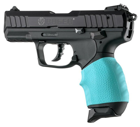 Hogue Handall Jr. Small Size Pistol Grip Sleeve Aqua