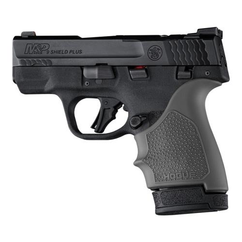 Hogue HandAll Beavertail Grip Sleeve for S&W M&P 9 Shield Plus Slate Grey