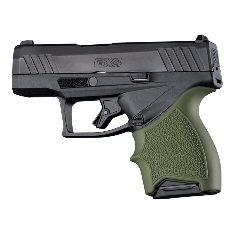Hogue HandAll Beavertail Grip Sleeve for Taurus GX4 and GX4XL OD Green