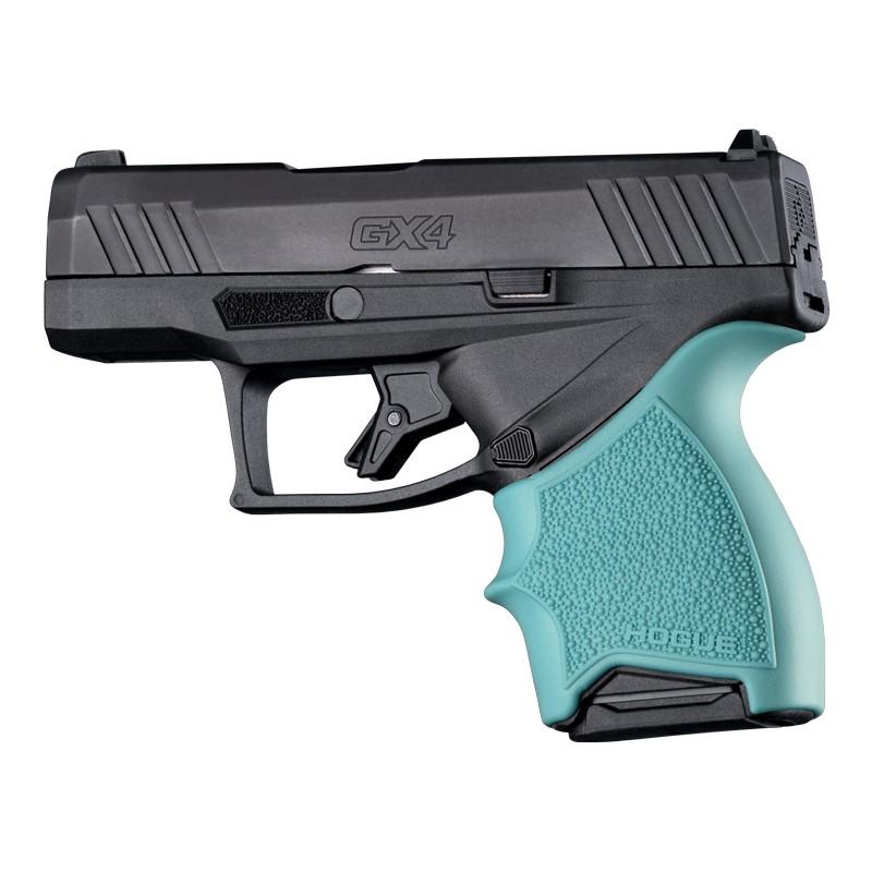Hogue HandAll Beavertail Grip Sleeve for Taurus GX4 and GX4XL Aqua