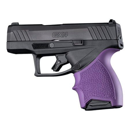 Hogue HandAll Beavertail Grip Sleeve for Taurus GX4 and GX4XL Purple