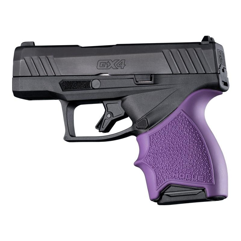 Hogue HandAll Beavertail Grip Sleeve for Taurus GX4 and GX4XL Purple