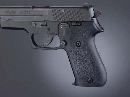 Hogue SIG Sauer P220 American Rubber Grip Panels Without Finger Grooves