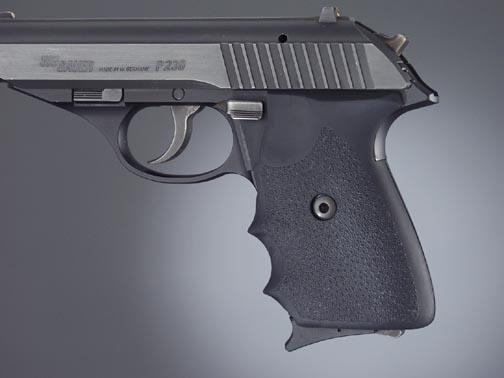 Hogue Sig Sauer P230/P232 Rubber Grip Panels with Finger Grooves